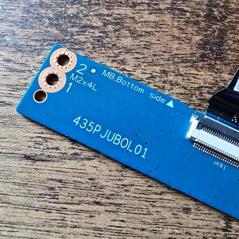 HP Laptop Keyboard Connector Board LS-L973P HH514 435PJUBOL01 with Ribbon Cable